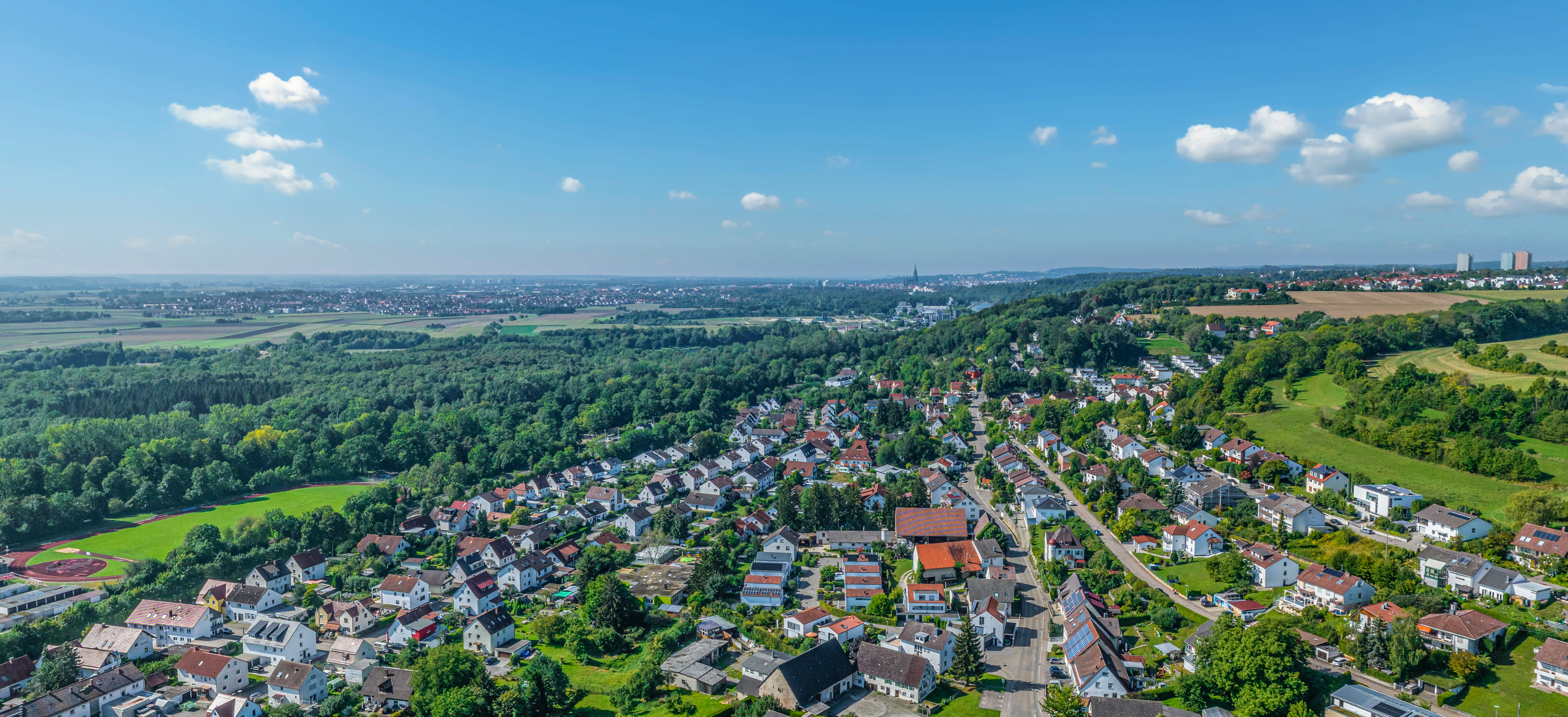 Elchingen-Thalfingen in Schwaben im Luftbild Elchingen-Thalfingen in Schwaben im Luftbild